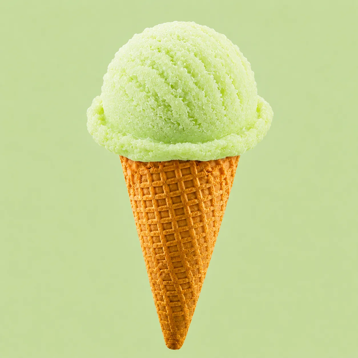 Sorbet: groene appel